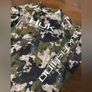 Boys huk fishing shirt